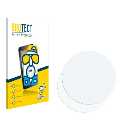 Front side of a product packaging with the brand logo BROTECT. Next to it is the corresponding screen protector.