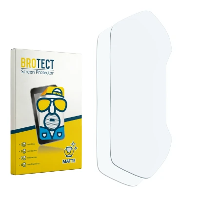 Front side of a product packaging with the brand logo BROTECT. Next to it is the corresponding screen protector.