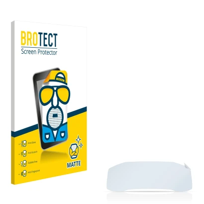 Front side of a product packaging with the brand logo BROTECT. Next to it is the corresponding screen protector.