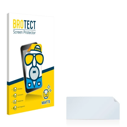 Front side of a product packaging with the brand logo BROTECT. Next to it is the corresponding screen protector.