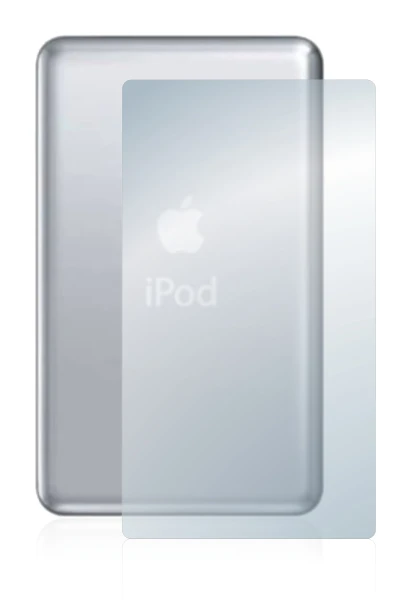 Image of the device Apple iPod classic 120 GB (Back, 7th Gen.) with a wide variety of screen protectors.