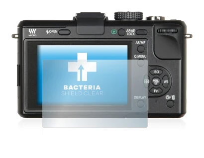 Image of the device Panasonic Lumix DMC-GF1 with a wide variety of screen protectors.