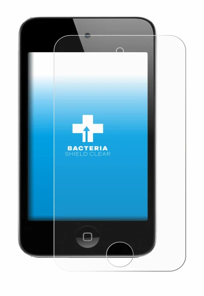 Image of the device Apple iPod Touch (4th Gen.) with a wide variety of screen protectors.