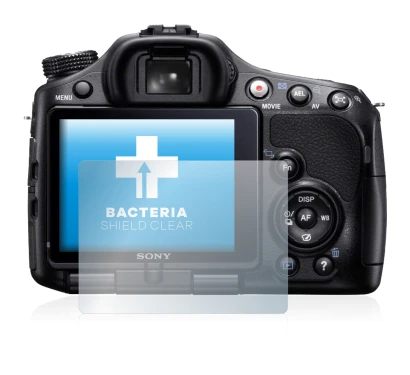 Image of the device Sony Alpha 65V (SLT-A65V) with a wide variety of screen protectors.