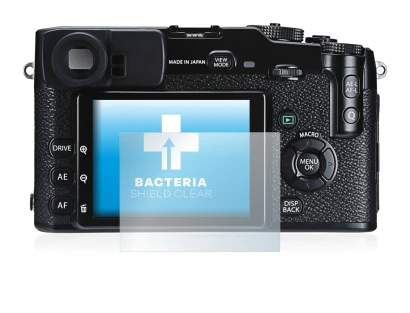 Image of the device Fujifilm X-Pro1 with a wide variety of screen protectors.
