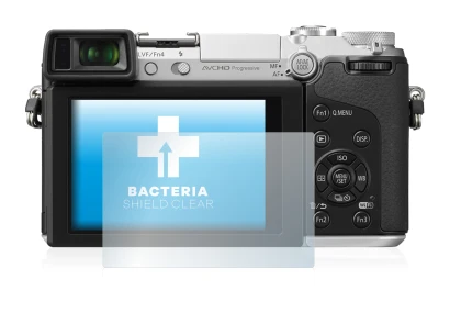 Image of the device Panasonic Lumix DMC-GX7 with a wide variety of screen protectors.