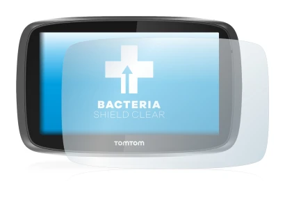 Image of the device TomTom GO 5000 with a wide variety of screen protectors.