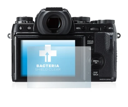 Image of the device Fujifilm X-T1 with a wide variety of screen protectors.