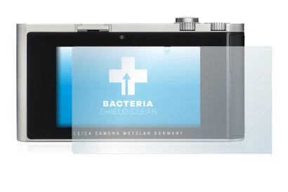 Image of the device Leica T (Typ 701) with a wide variety of screen protectors.