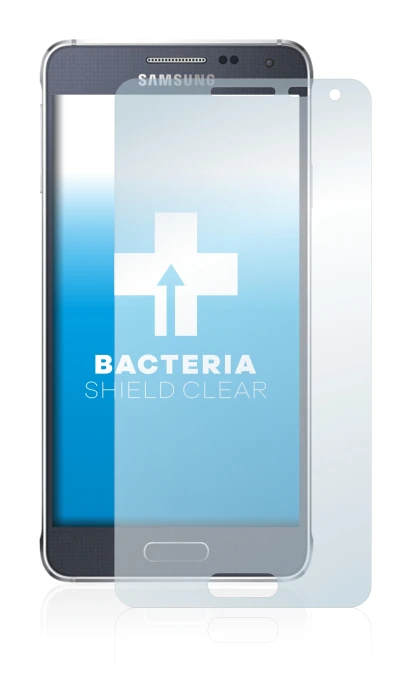 Image of the device Samsung Galaxy Alpha SM-G850F with a wide variety of screen protectors.