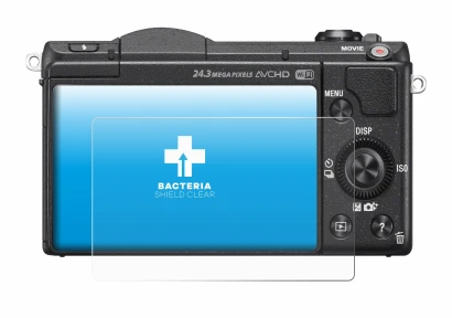 Image of the device Sony Alpha 5100 (DSLR-A5100) with a wide variety of screen protectors.