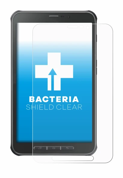 Image of the device Samsung Galaxy Tab Active SM-T365 with a wide variety of screen protectors.