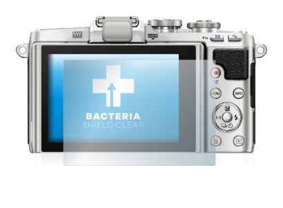 Image of the device Olympus PEN E-PL7 with a wide variety of screen protectors.