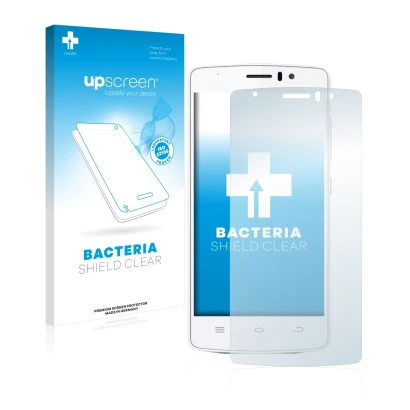 Front side of a product packaging with the brand logo upscreen. Next to it is the device THL 4000 shown with the corresponding