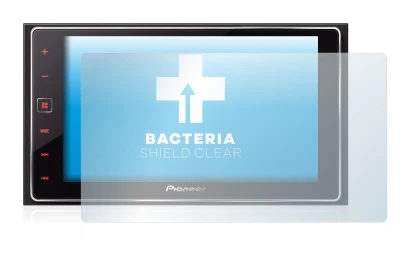 Image of the device Pioneer SPH-DA120 with a wide variety of screen protectors.