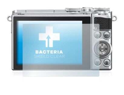 Image of the device Nikon 1 J5 with a wide variety of screen protectors.