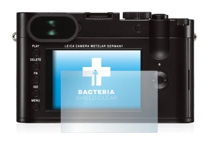 Image of the device Leica Q (Typ 116) with a wide variety of screen protectors.