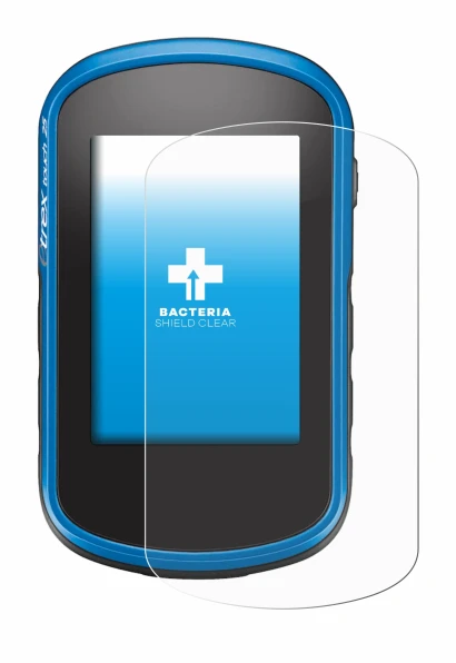 Image of the device Garmin eTrex Touch 35 with a wide variety of screen protectors.