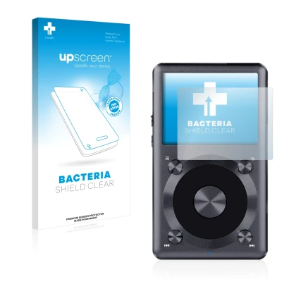 Front side of a product packaging with the brand logo upscreen. Next to it is the device FiiO X3 II shown with the correspondi