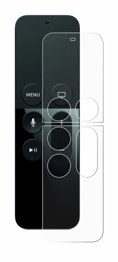Image of the device Apple Remote Control Apple TV 4 with a wide variety of screen protectors.