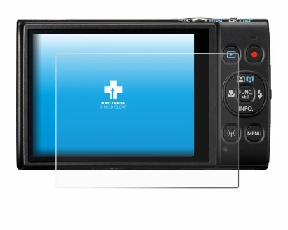 Image of the device Canon Digital Ixus 285 hs with a wide variety of screen protectors.