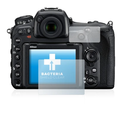 Image of the device Nikon D500 with a wide variety of screen protectors.