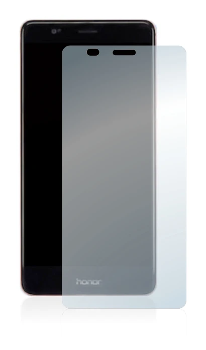 Image of the device Honor V8 with a wide variety of screen protectors.