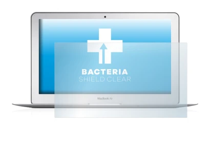 Image of the device Apple MacBook Air 11" (Early 2015) with a wide variety of screen protectors.