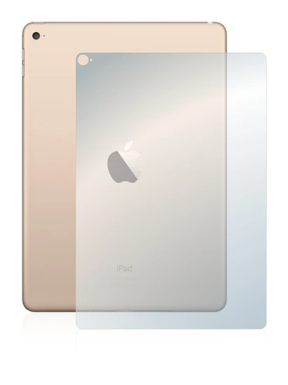 Image of the device Apple iPad Air 2 2014 (Back) with a wide variety of screen protectors.