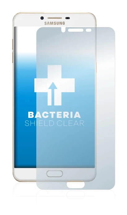 Image of the device Samsung Galaxy C9 Pro with a wide variety of screen protectors.