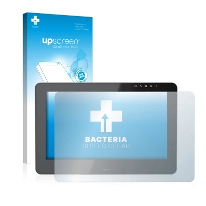 Front side of a product packaging with the brand logo upscreen. Next to it is the device Wacom Cintiq Pro 16 shown with the co