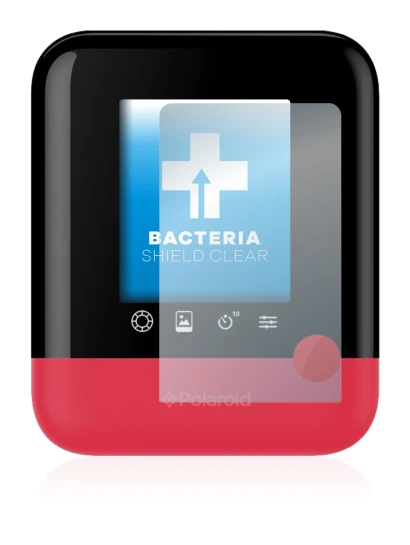 Image of the device Polaroid Pop with a wide variety of screen protectors.