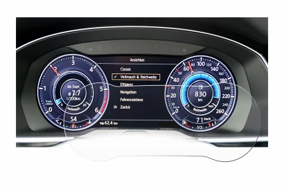 Image of the device Volkswagen Tiguan 2017 Active Info Cockpit 12.3" with a wide variety of screen protectors.