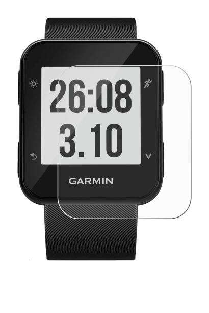 Image of the device Garmin Forerunner 30 with a wide variety of screen protectors.