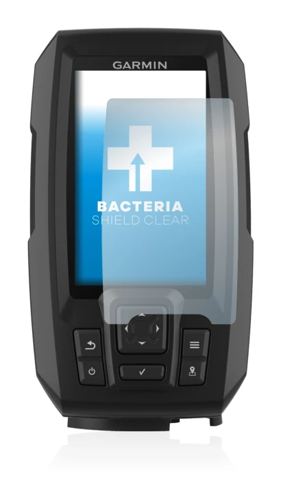 Image of the device Garmin Striker Plus 4 with a wide variety of screen protectors.