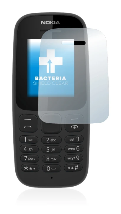 Image of the device Nokia 105 2017 with a wide variety of screen protectors.