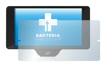 Image of the device Coyote Nav+ 2017 with a wide variety of screen protectors.