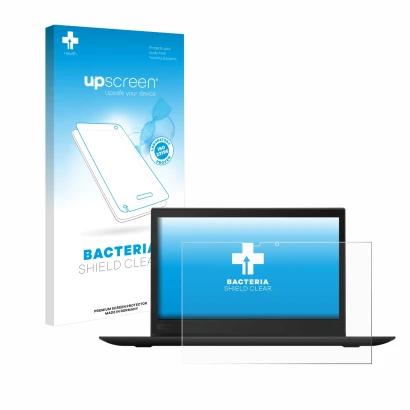 Front side of a product packaging with the brand logo upscreen. Next to it is the device Lenovo ThinkPad X1 Yoga (3th Gen.) sh