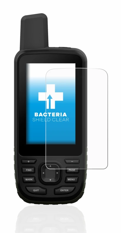 Image of the device Garmin GPSMAP 66s with a wide variety of screen protectors.