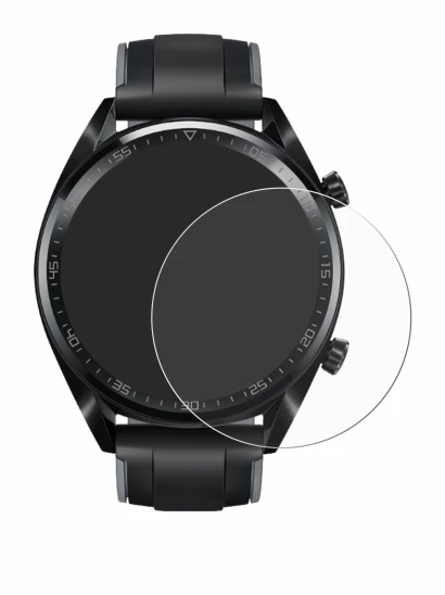 Image of the device Huawei Watch GT (46 mm) 2018 with a wide variety of screen protectors.