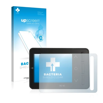 Front side of a product packaging with the brand logo upscreen. Next to it is the device ISDT BG-8S shown with the correspondi