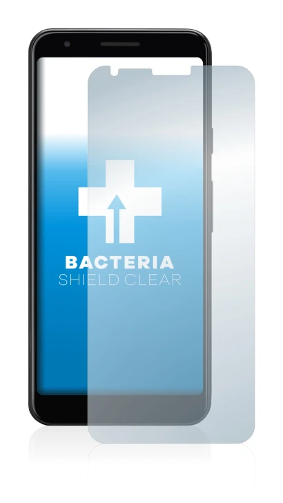 Image of the device Google Pixel 3a XL with a wide variety of screen protectors.