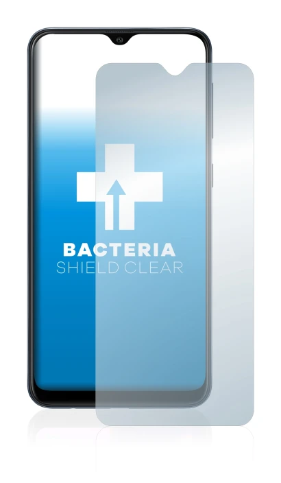 Image of the device Samsung Galaxy A10 with a wide variety of screen protectors.