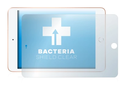 Image of the device Apple iPad Mini 5 2019 (Landscape, 5th Gen.) with a wide variety of screen protectors.