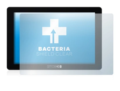 Image of the device SmallHD 702 Touch with a wide variety of screen protectors.