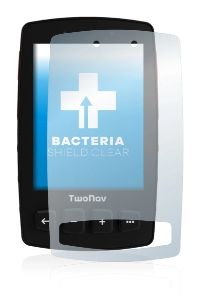 Image of the device TwoNav Trail 2 with a wide variety of screen protectors.