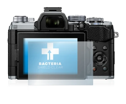 Image of the device Olympus OM-D E-M5 Mark III with a wide variety of screen protectors.