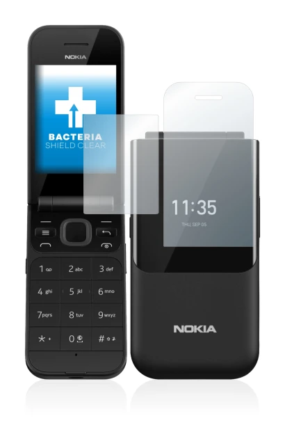 Image of the device Nokia 2720 Flip with a wide variety of screen protectors.