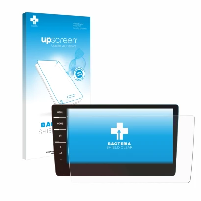 Front side of a product packaging with the brand logo upscreen. Next to it is the device Volkswagen Touran 2019 Discover Pro 9