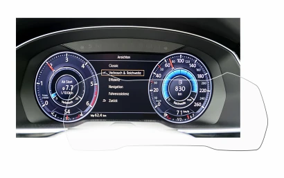 Image of the device Volkswagen Passat Active Info Cockpit 12.3" with a wide variety of screen protectors.